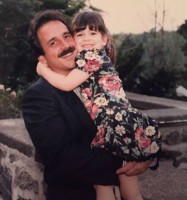Abbi Jacobson with Dad Alan Jacobson