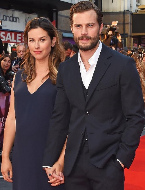 Amelia Warner and husband Jamie Dornan