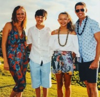 Amy Acker family- Husband and children