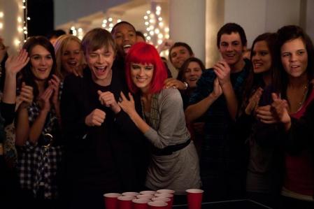 Anna Wood and Dane DeHaan in Chronicle