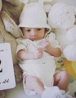 Anna Wood's daughter Bowie Rose Dehaan