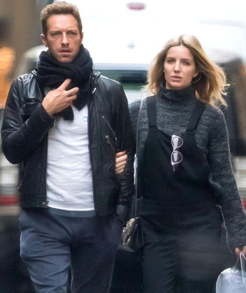 Annabelle Wallis with Chris Martin