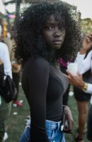 Anok Yai viral images from the Howard University