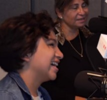 Anthony Gonzalez with mother Lilian Gonzalez