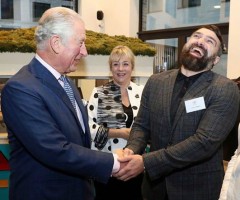 Anthony Middleton with Prince Charles