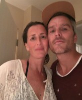 Balthazar Getty with sister Anna Getty