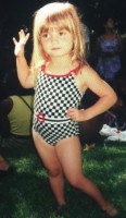 Billie Lourd Childhood photo