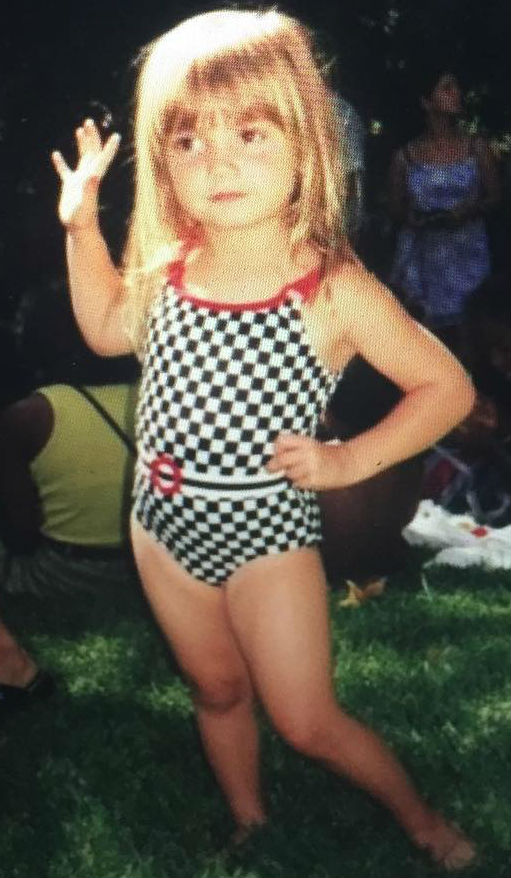 Billie Lourd Childhood photo