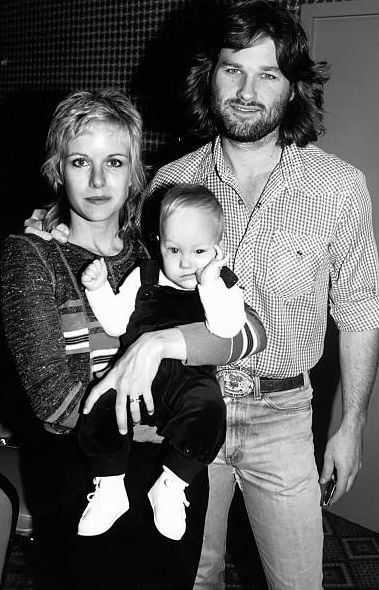 Boston Russell with parents