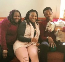 Brandon Micheal Hall family: Mother Bettty & Sister Octavia