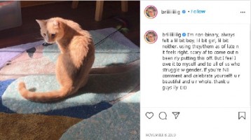 Brigette Lundy-Paine coming out