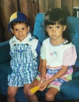 Britt Baron & brother Armand Uomoleale