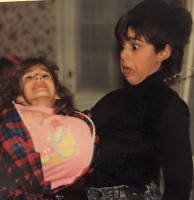 Brittany Furlan with brother Gregory Furlan in childhood