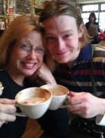 Caleb Landry Jones with Mother Cindy Ann Jones