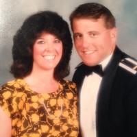 Casey Cott's parents in youth