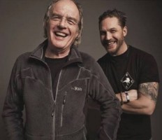 Chips Hardy with son Tom Hardy