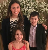Chris Cuomo's children- Bella Cuomo, Mario Cuomo & Carolina Cuomo