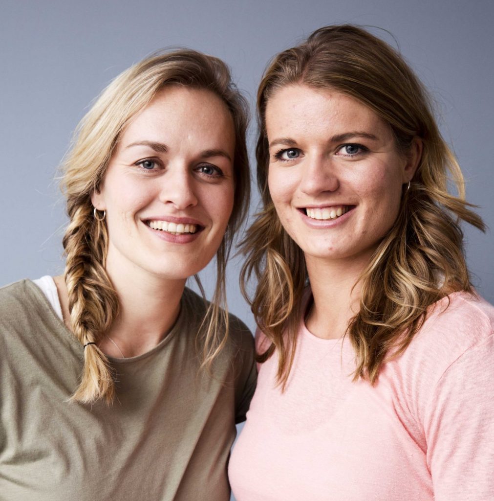 Dafne Schippers with Sister Sanne Schippers