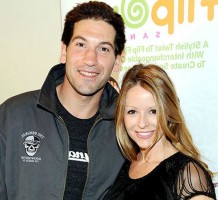 Erin Angle with husband Jon Bernthal