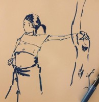 Esme Creed-Miles's Sketch of a girl