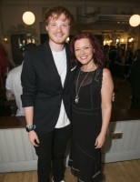 Finty Williams & son Sam Williams