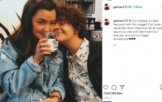 Gaten Matarazzo and GF Lizzy Yu