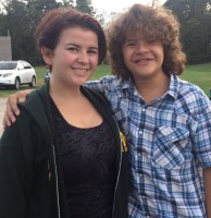 Gaten Matarazzo with sister Sabrina Matarazzo