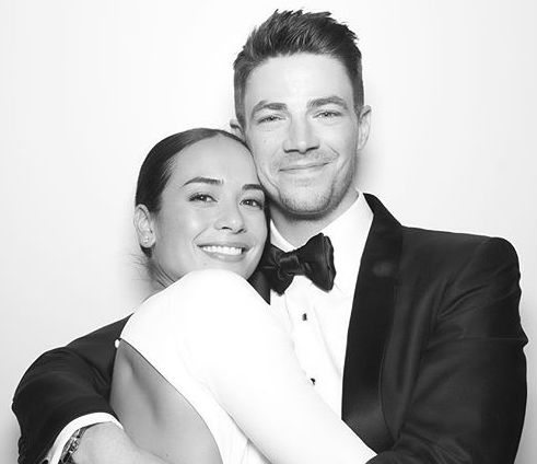 Grant Gustin & Wife Andrea Thoma