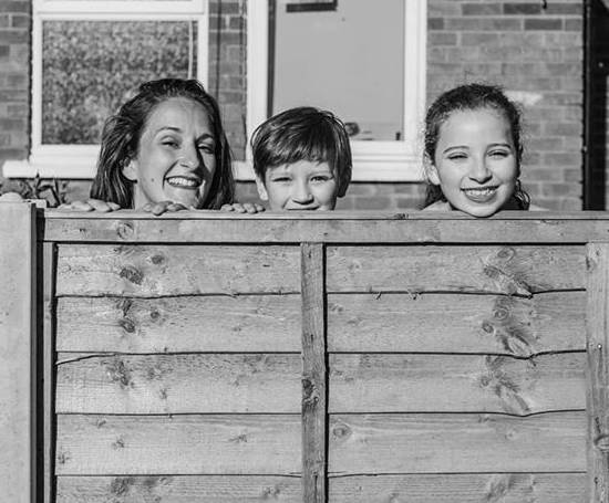 Issy Simpson Family: Mother Jess, brother Dexter