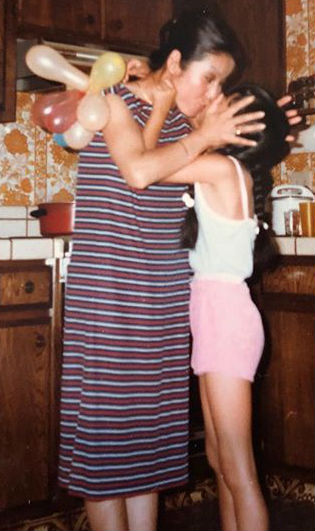 Jae Suh Park & Mother- childhood photo