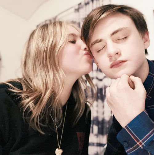 Jaeden Martell & Lilia Buckingham