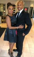 Jemele Hill with boyfriend H wood