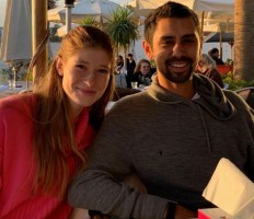Jennifer Gates with her boyfriend Nayel Nassar