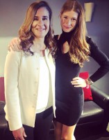Jennifer with mother Melinda Gates