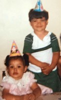 Jessica Caban with older brother Charlie Caban