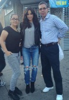Jessica Caban with parents