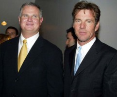 Jim Morris with Dennis Quaid