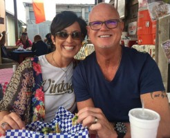Jim Morris with wife Shawna Morris