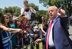 Kaitlan Collins- Donald Trump- White House