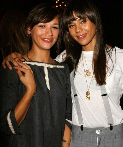 Kidada Jones with sister Rashida Jones