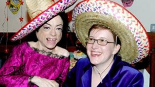 Liz Carr and Jo Church wedding