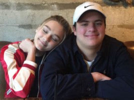 Lizzy Greene with Brother Garrett Greene