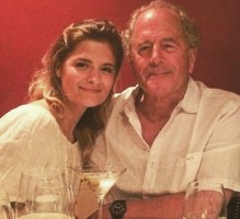 Louisa Gummer with her Dad Don Gummer