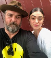 Luna Blaise with Dad Paul Boyd