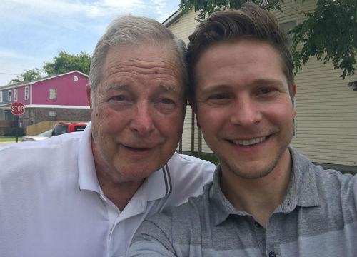 Matt Czuchry with Dad Andrew Czuchry