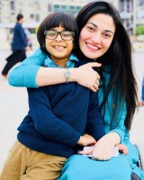 Muniba Mazari's son Nael Mazari