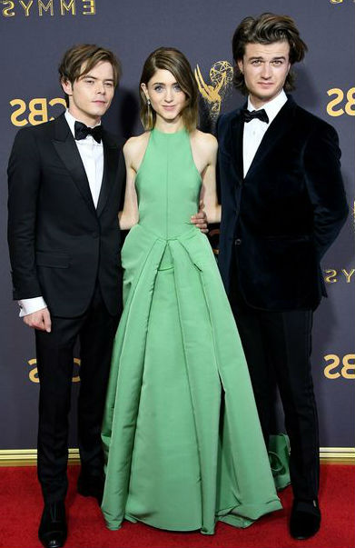 Natalia Dyer, Joe Keery & Charlie Heaton