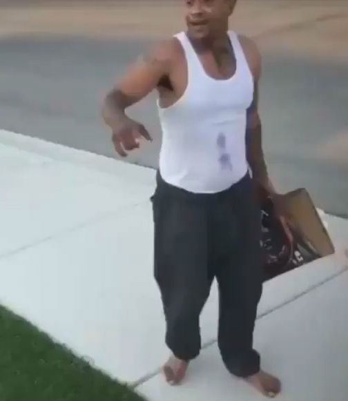 Orlando Brown with Wine box