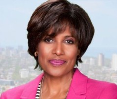 Robin Robinson, news anchor, Stedman's ex-girlfriend