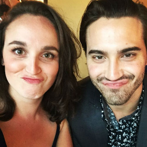 Ryan McCartan's with sister Alison McCartan